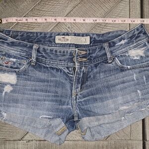 Hollister Distressed Denim Shorts